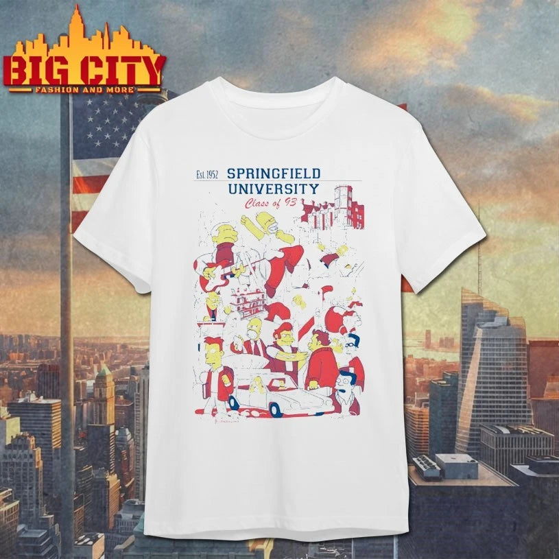 The Simpsons Springfield University Class of 93 shirt