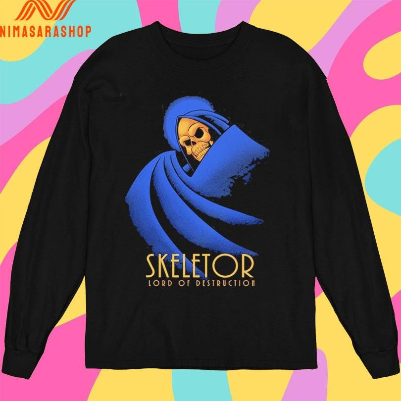 The Skull Faced Sorcerer Skeletor Lord Of Destruction Shirts