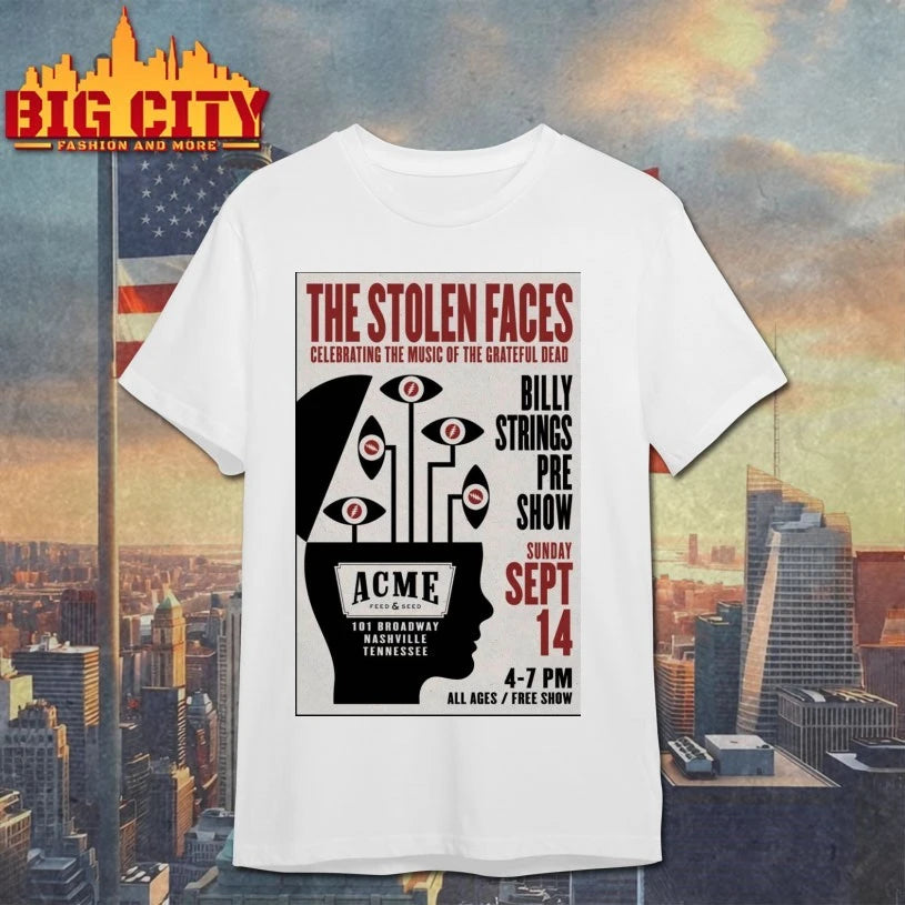 The Stolen Faces Nashville TN Sept 14 2025 Poster shirt