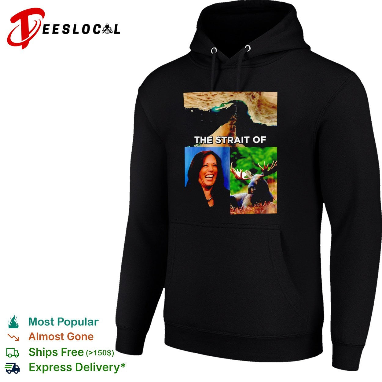 The Strait of Kamala Harris and Moose shirt
