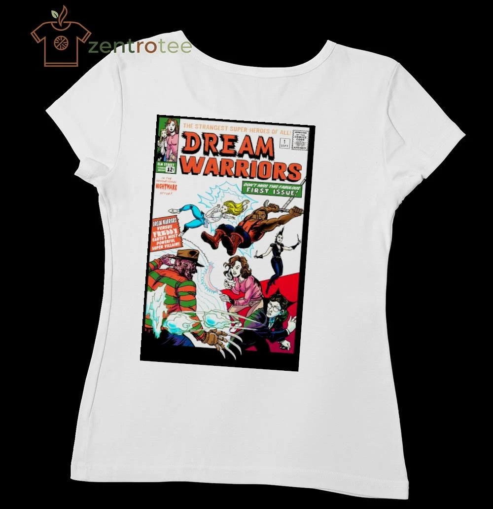 The Strangest Super Heroes Of All Dream Warriors Comics tee