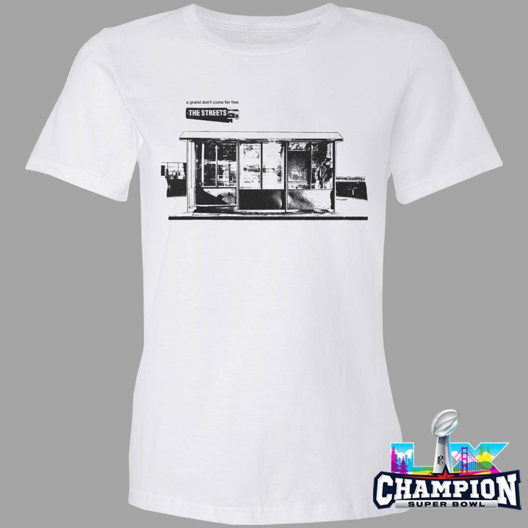 The Streets A Grand Don’t Come For Free Monochrome Shirt