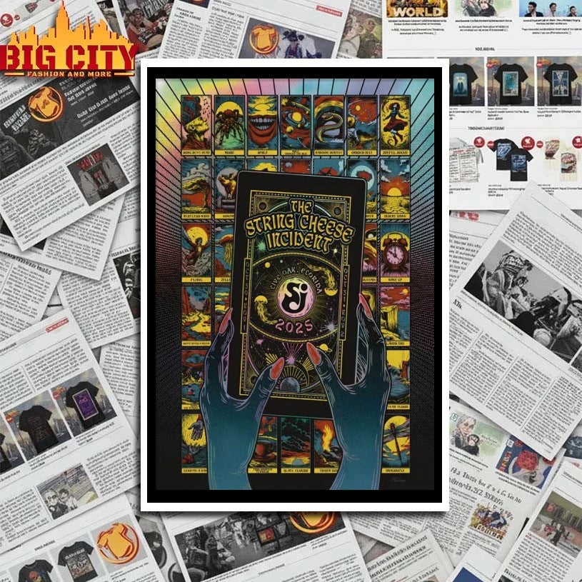 The String Cheese Incident Oct 30-31 2025 Suwannee Hulaween Shows Poster shirt