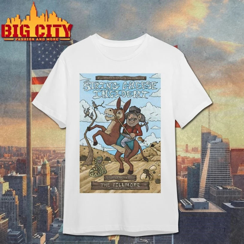 The String Cheese Incident San Francisco CA October 4 2025 Poster shirt