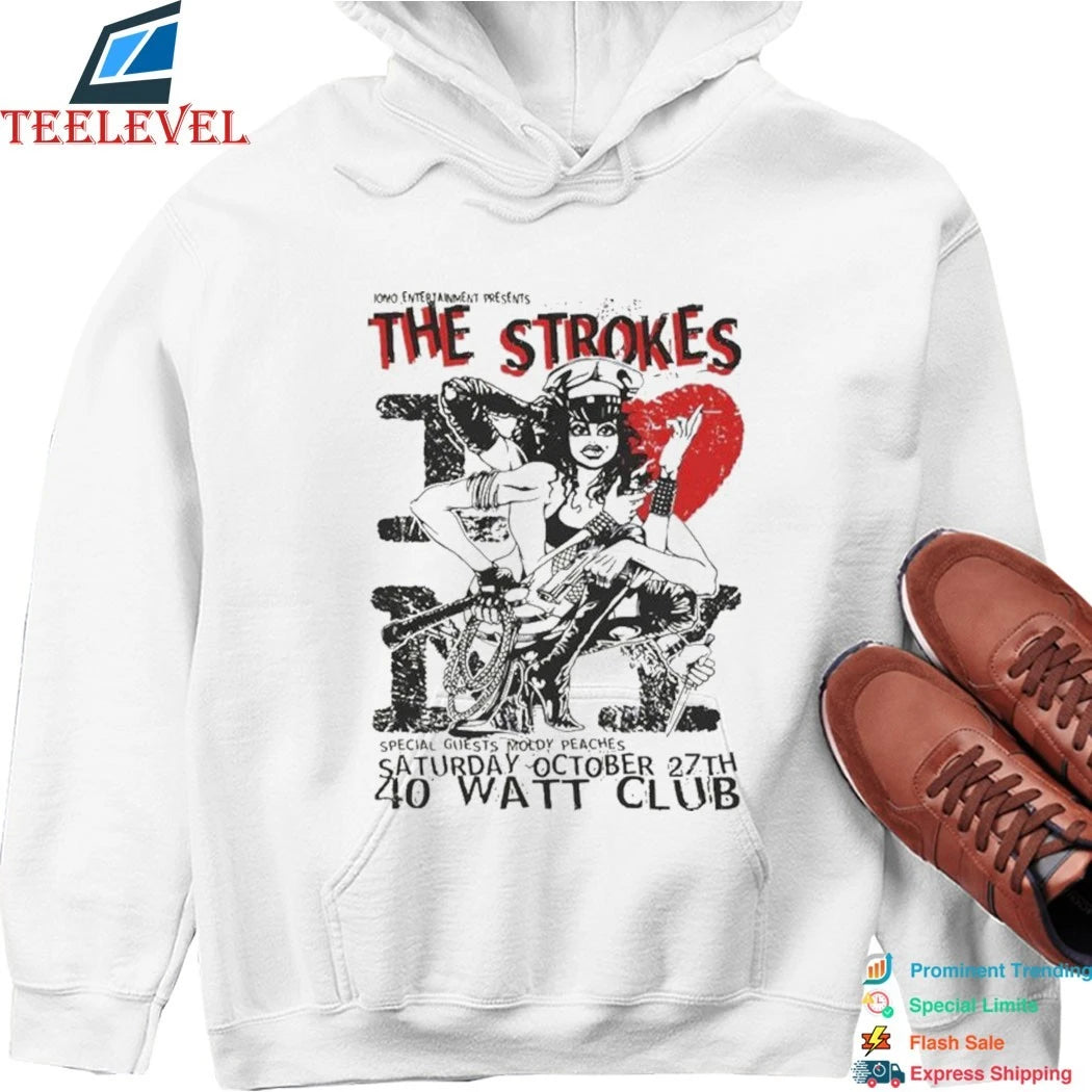 The Strokes 40 Watt Club Shirts