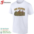 The Strokes Bison Cowboy Western Music Band Desert shirt