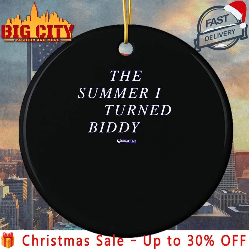The Summer I Turned Biddy BIDFTA shirt