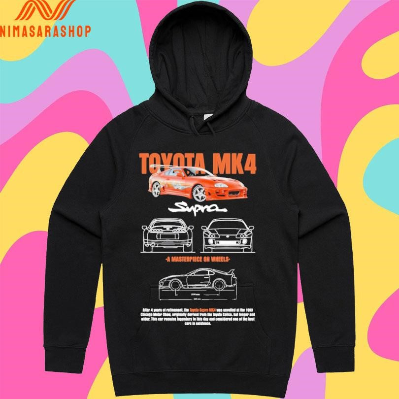 The Supra Toyota Mk4 Supra A Masterpiece On Wheels Shirts