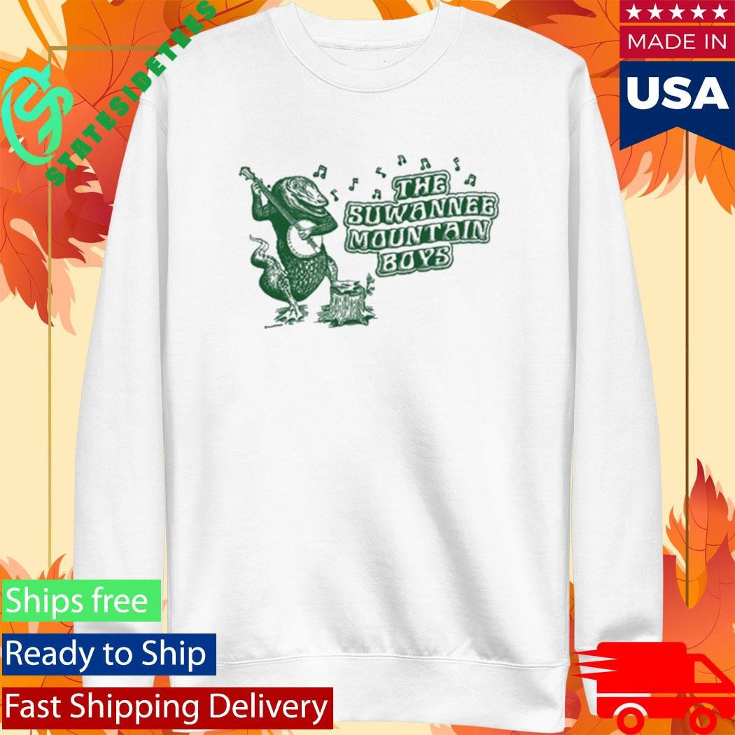The Suwannee Mountain Boys Gator Banjo Shirt