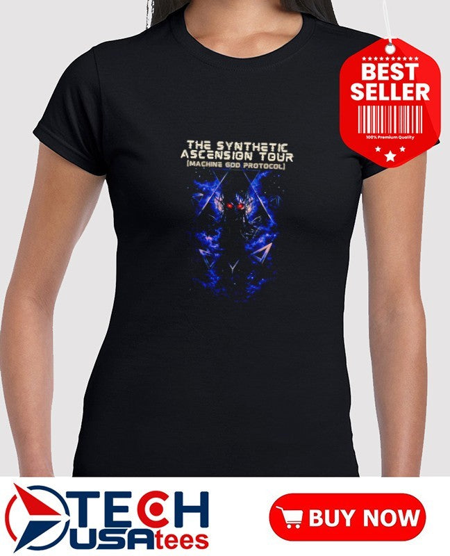 The Synthetic Ascension Tour Machine God Protocol shirt
