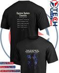 The Synthetic Ascension Tour Machine God Protocol graphic shirt