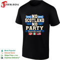 The Tartan Army No Scotland No Party Canada Mexico USA flags shirt