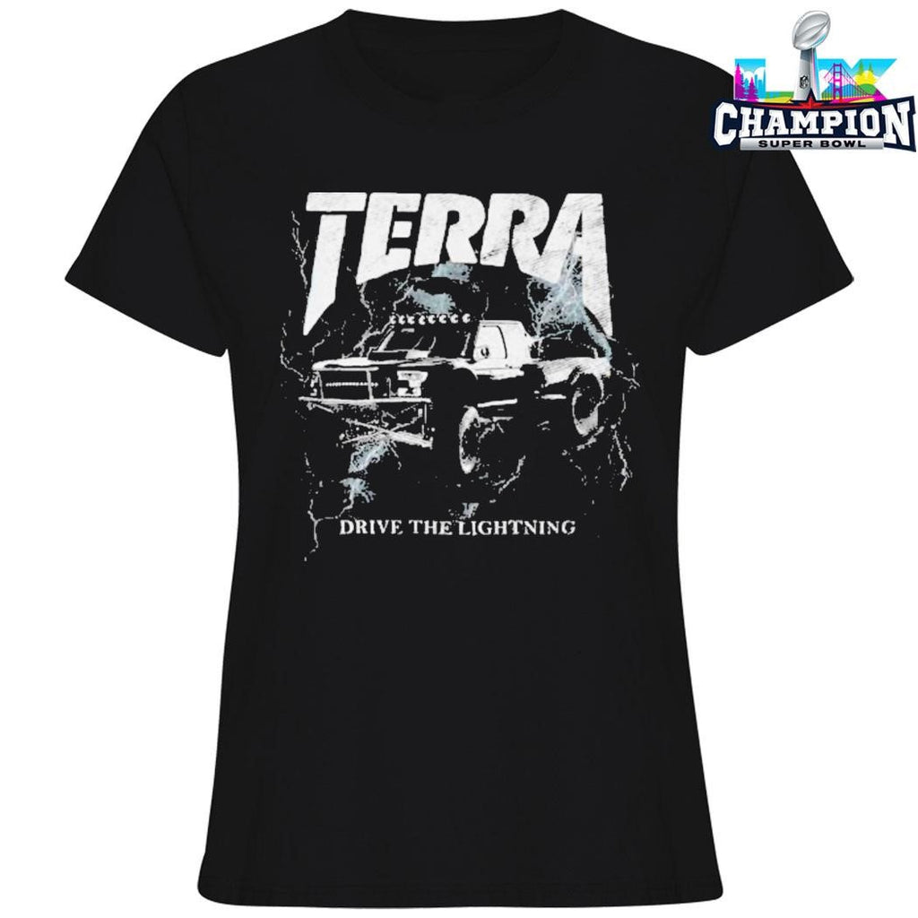 The Terra Crew Drive The Lightning Shirt