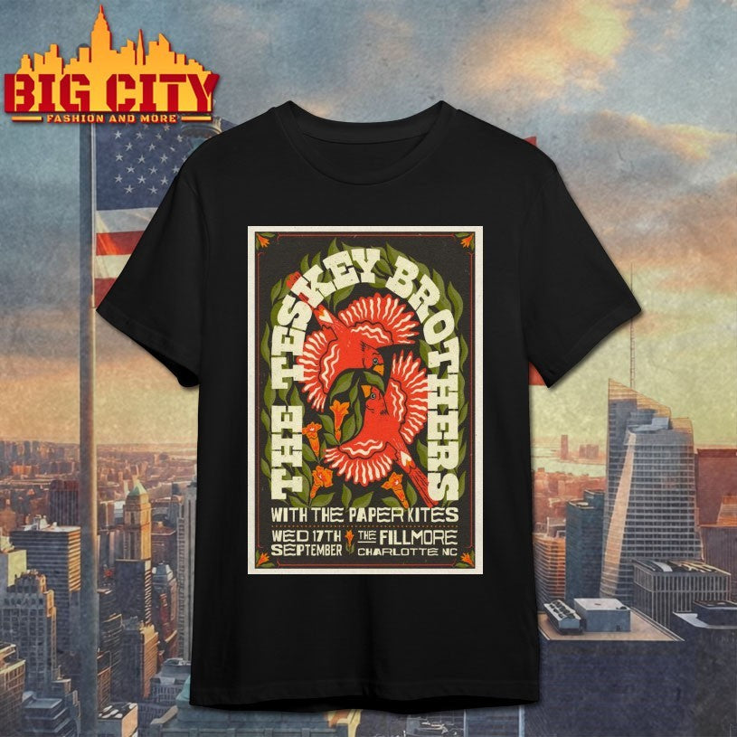 The Teskey Brothers Sept 17 2025 The Fillmore Charlotte NC Poster Shirts