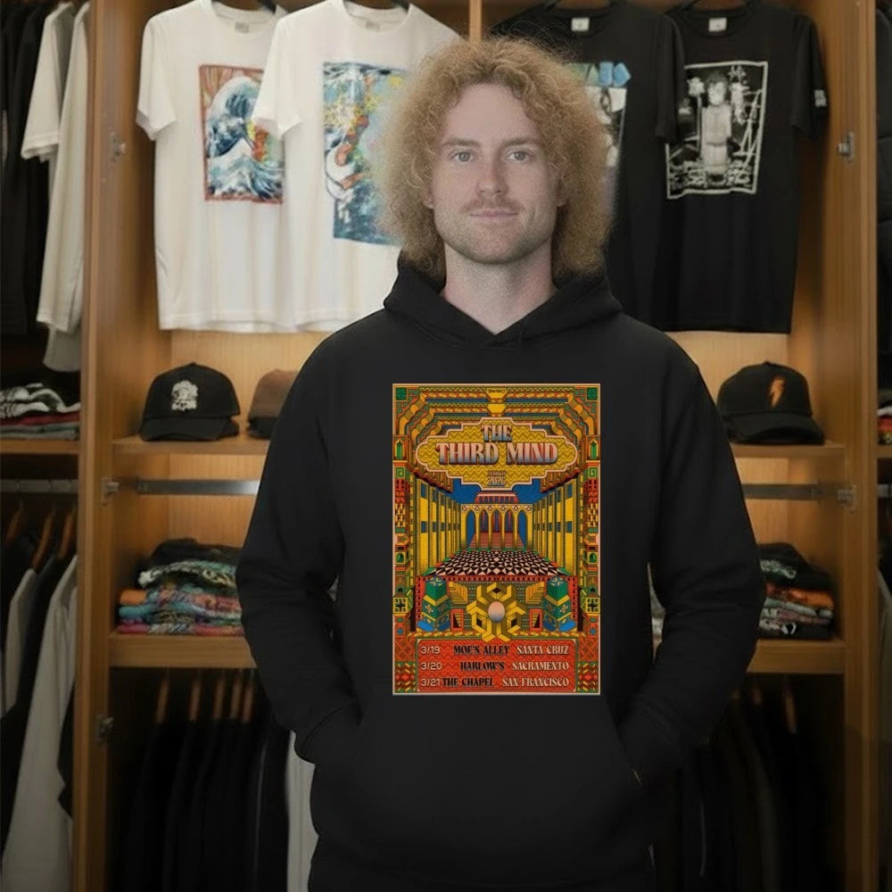 The Third Mind California Tour March 2026 Poster Shirt