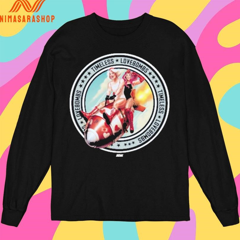 The Timeless Love Bombs Bombs Away Logo Shirts