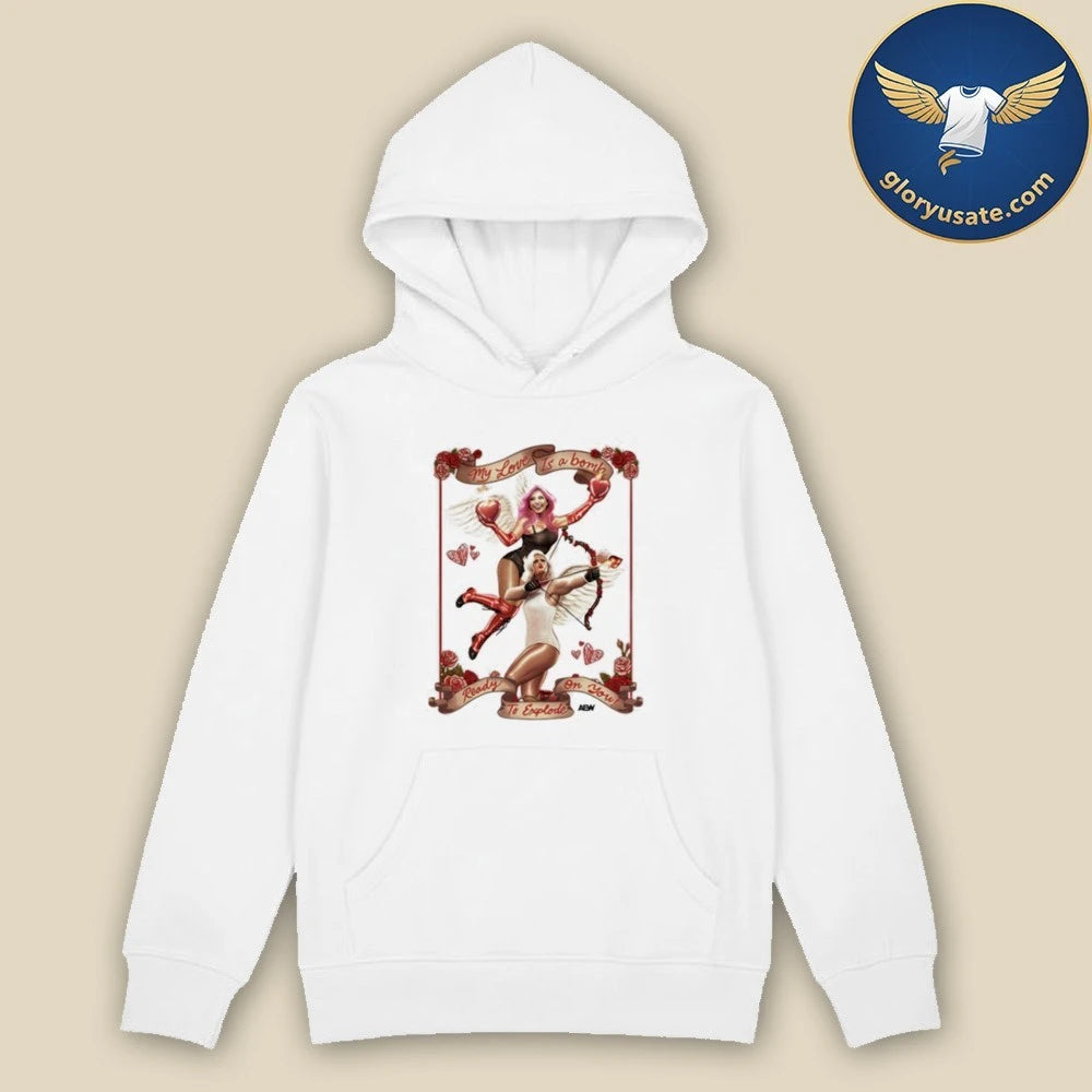 The Timeless Love Bombs Valentine’s Day T-Shirt