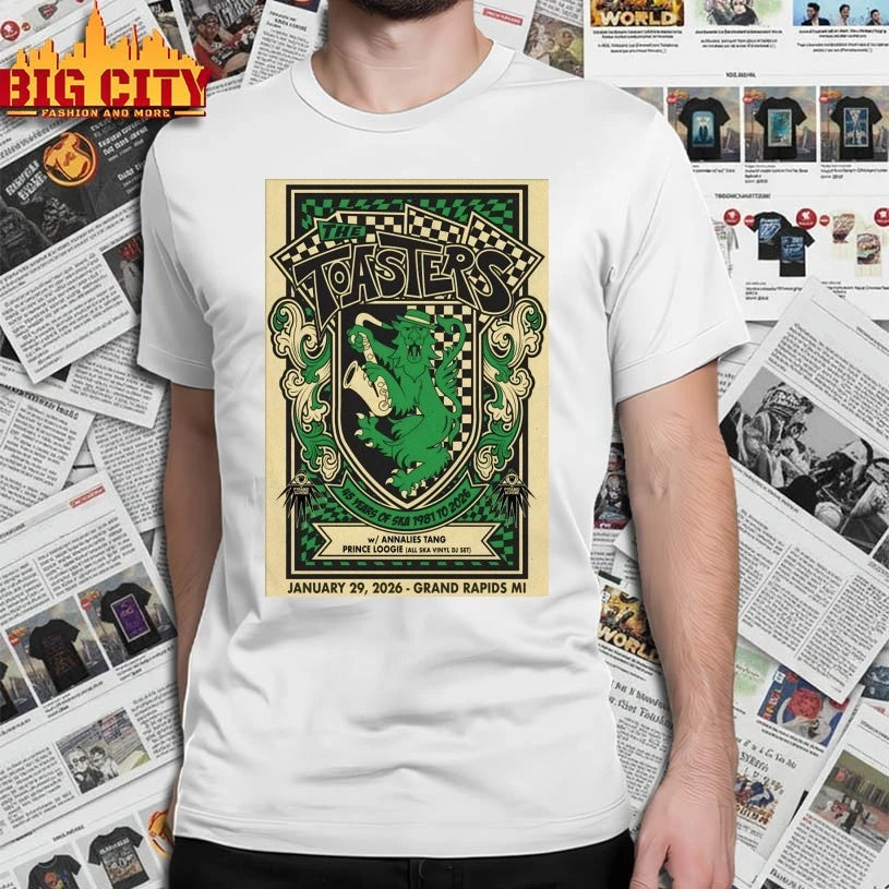 The Toasters The Pyramid Scheme Grand Rapids MI January 29 2026 Poster shirt