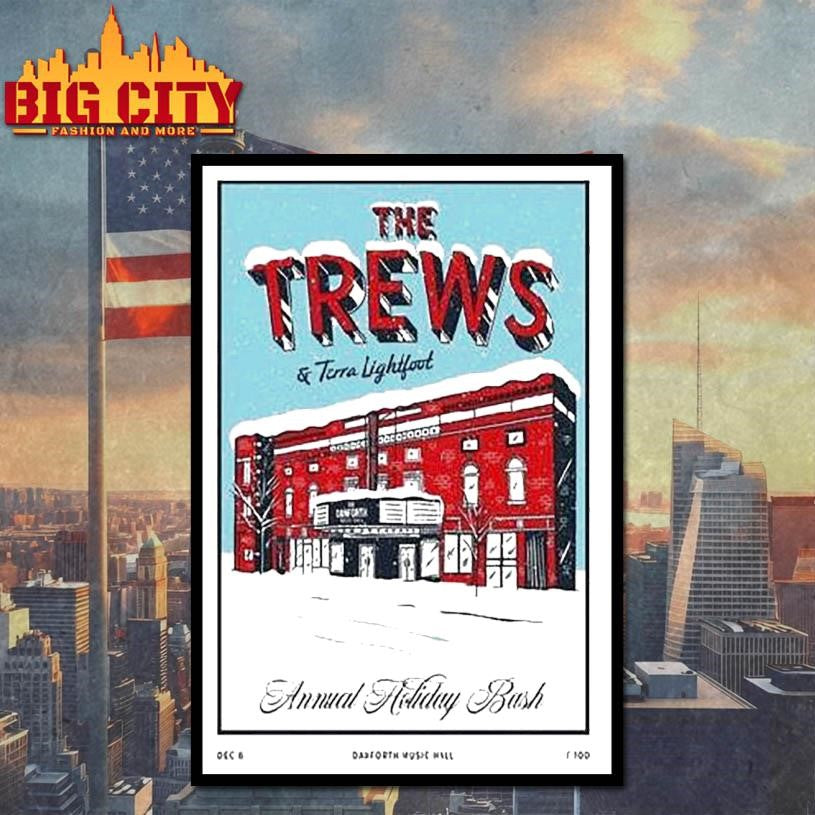 The Trews Danforth Music Hall December 6 2025 Concert Shirt
