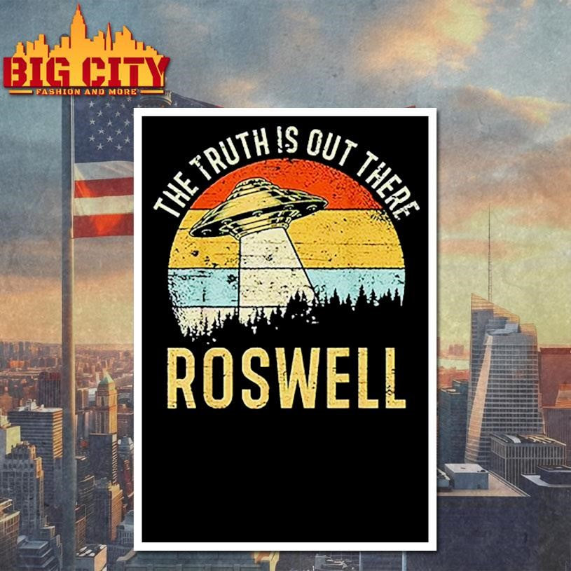 The Truth Is Out There Roswell Chad Powers Glen Powell shirt