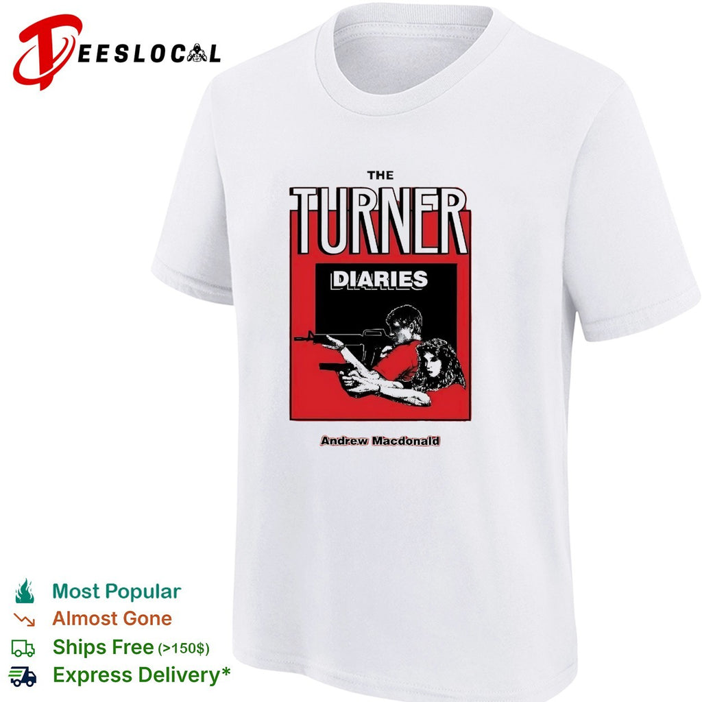 The Turner Diaries Andrew Macdonald retro shirt