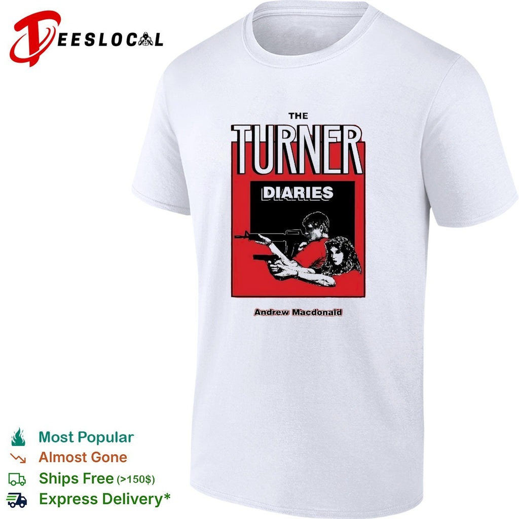 The Turner Diaries Andrew Macdonald retro shirt