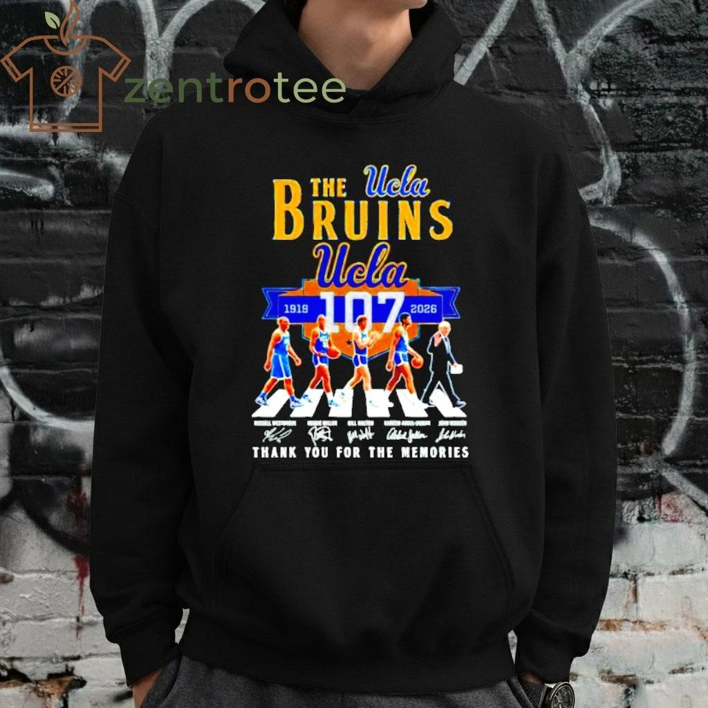 The Ucla Bruins 107th Thank You For The Memories Signature Abbey Road tee
