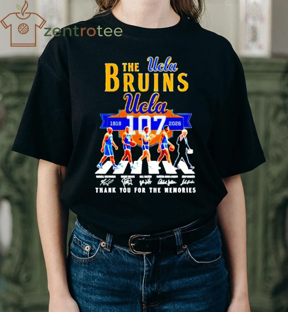 The Ucla Bruins 107th Thank You For The Memories Signature Abbey Road tee