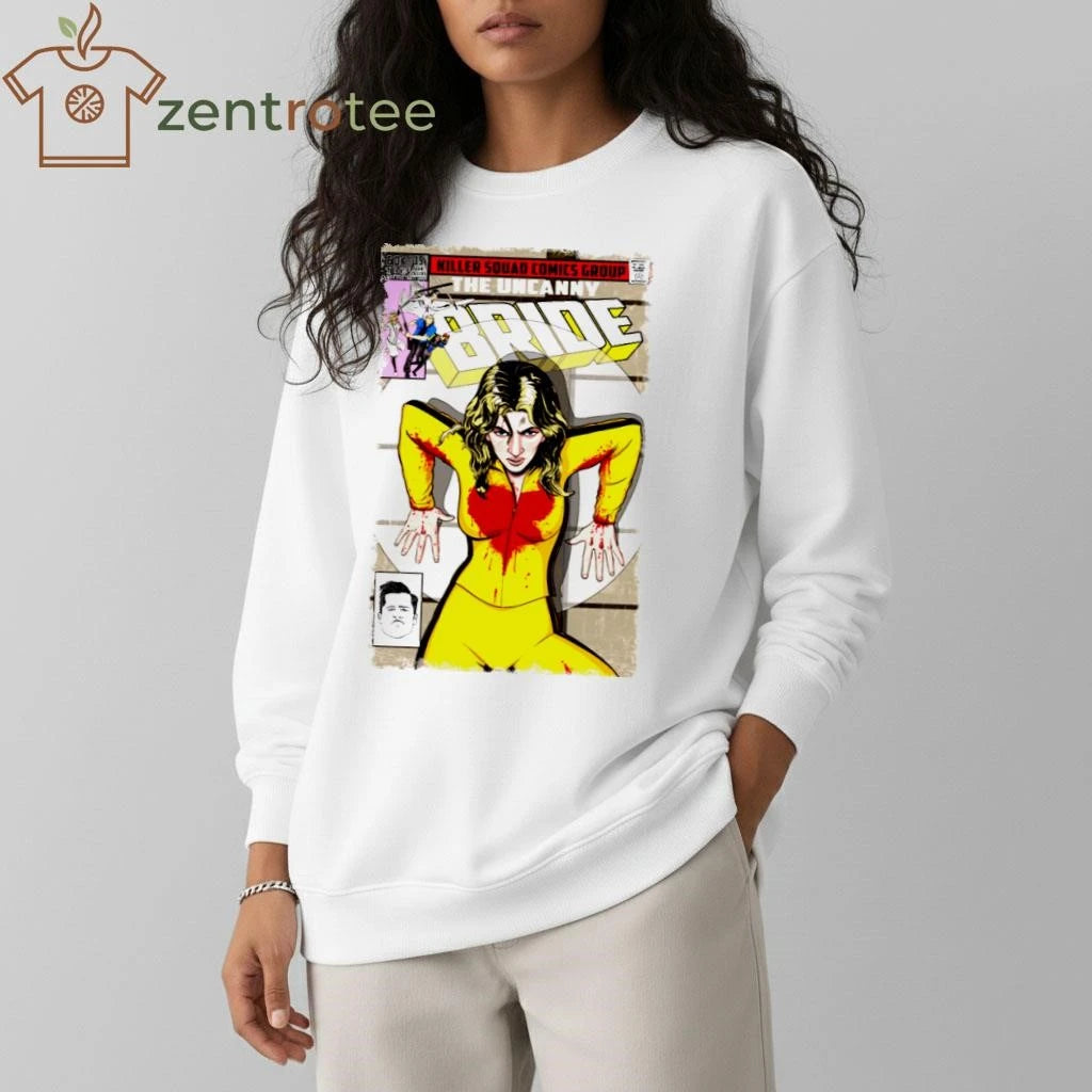 The Uncanny Bride comic tee