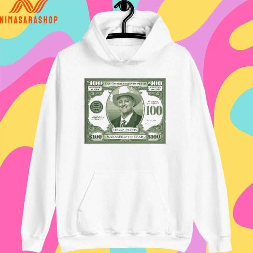 The United State Of Pettis $100 Bill Logan Pettis Manager Of The Year Shirts