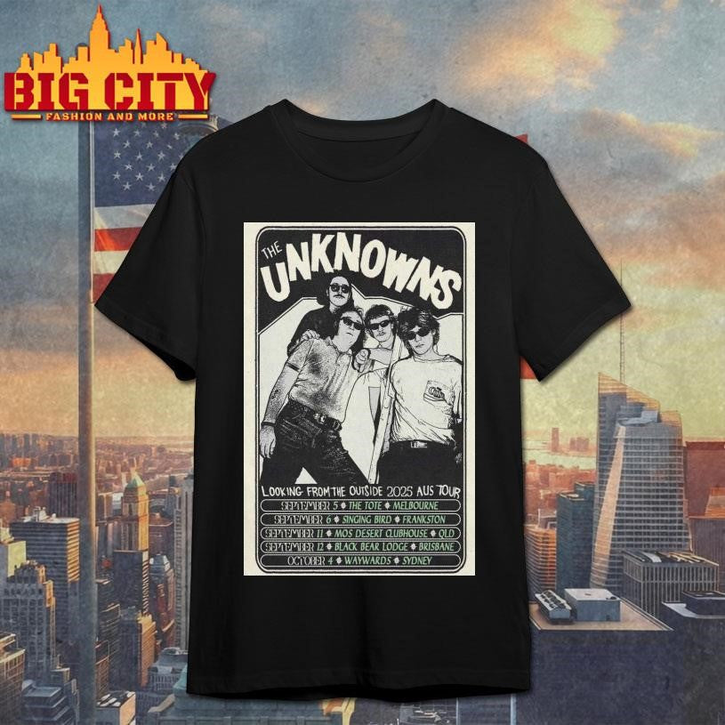 The Unknowns Tour Sept 2025 Poster shirt