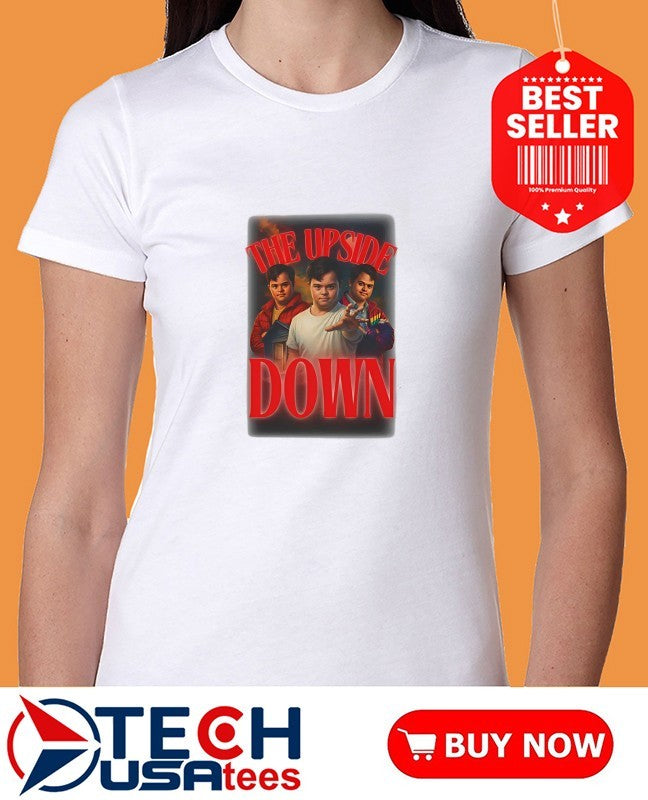 The Upside Down funny graphic shirt
