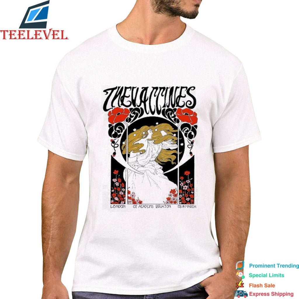 The Vaccines Mar 13 2026 London T-shirts