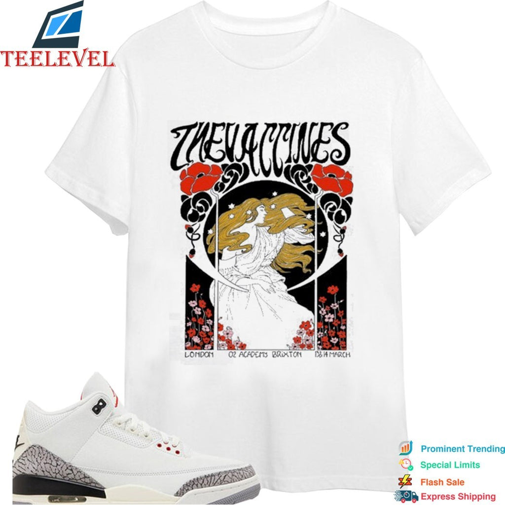 The Vaccines Mar 13 2026 London T-shirts