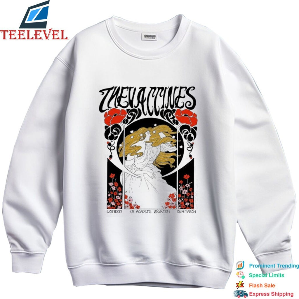 The Vaccines Mar 13 2026 London T-shirts