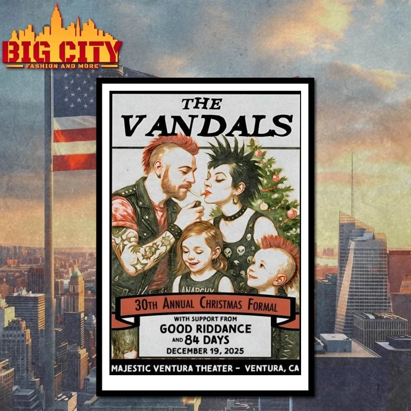 The Vandals Event Ventura CA On Dec 19 2025 Poster shirt