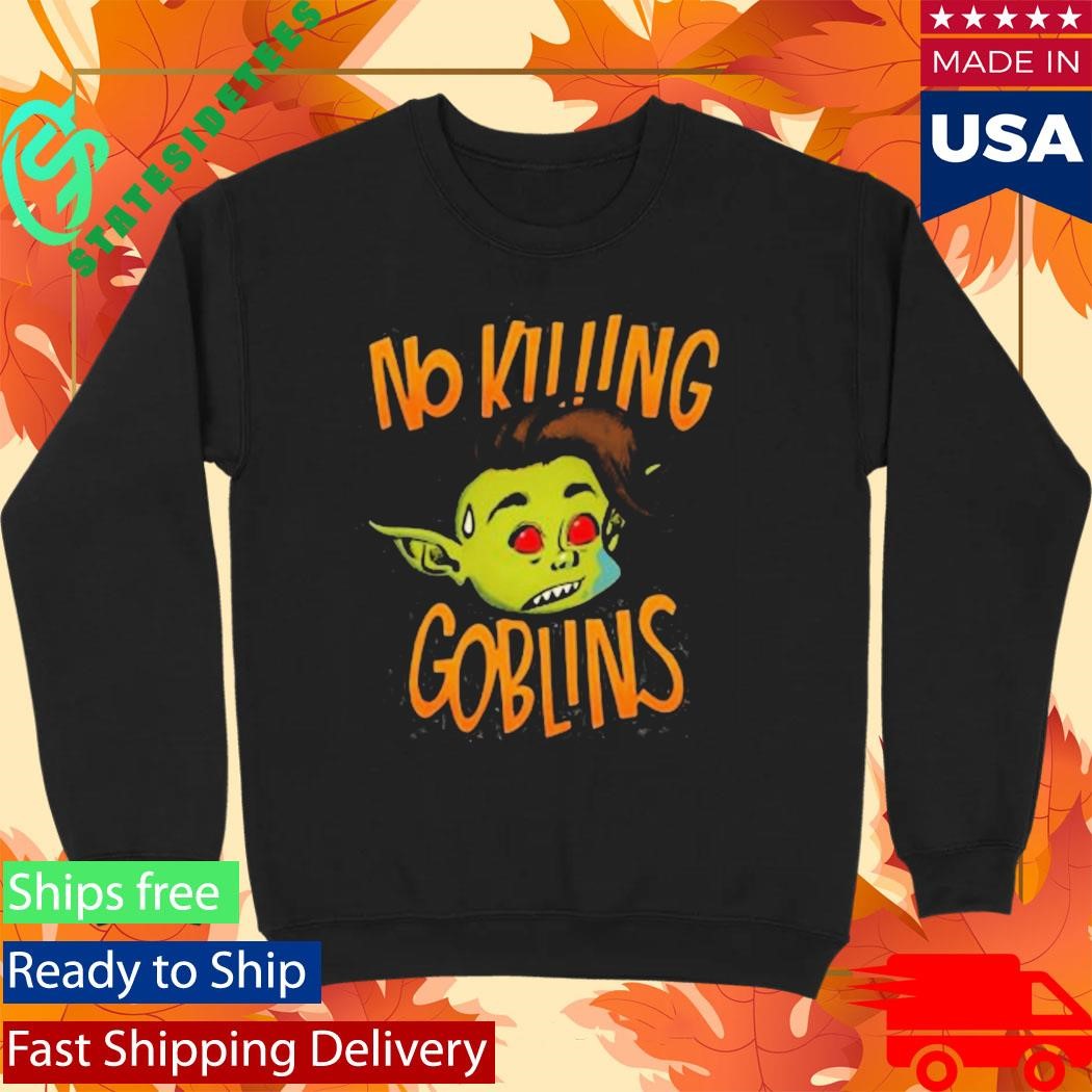 The Wandering Inn No Killing Goblins Denim Shirt