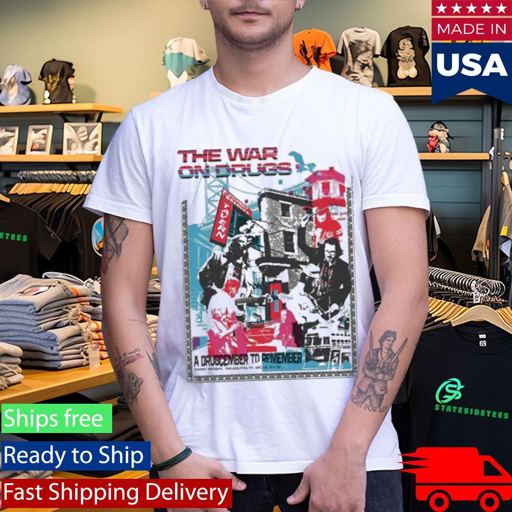 The War On Drugs Dec 19-20 2025 Philadelphia Shirt