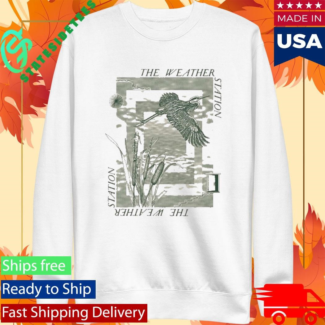 The Weather Station Heron Shirt