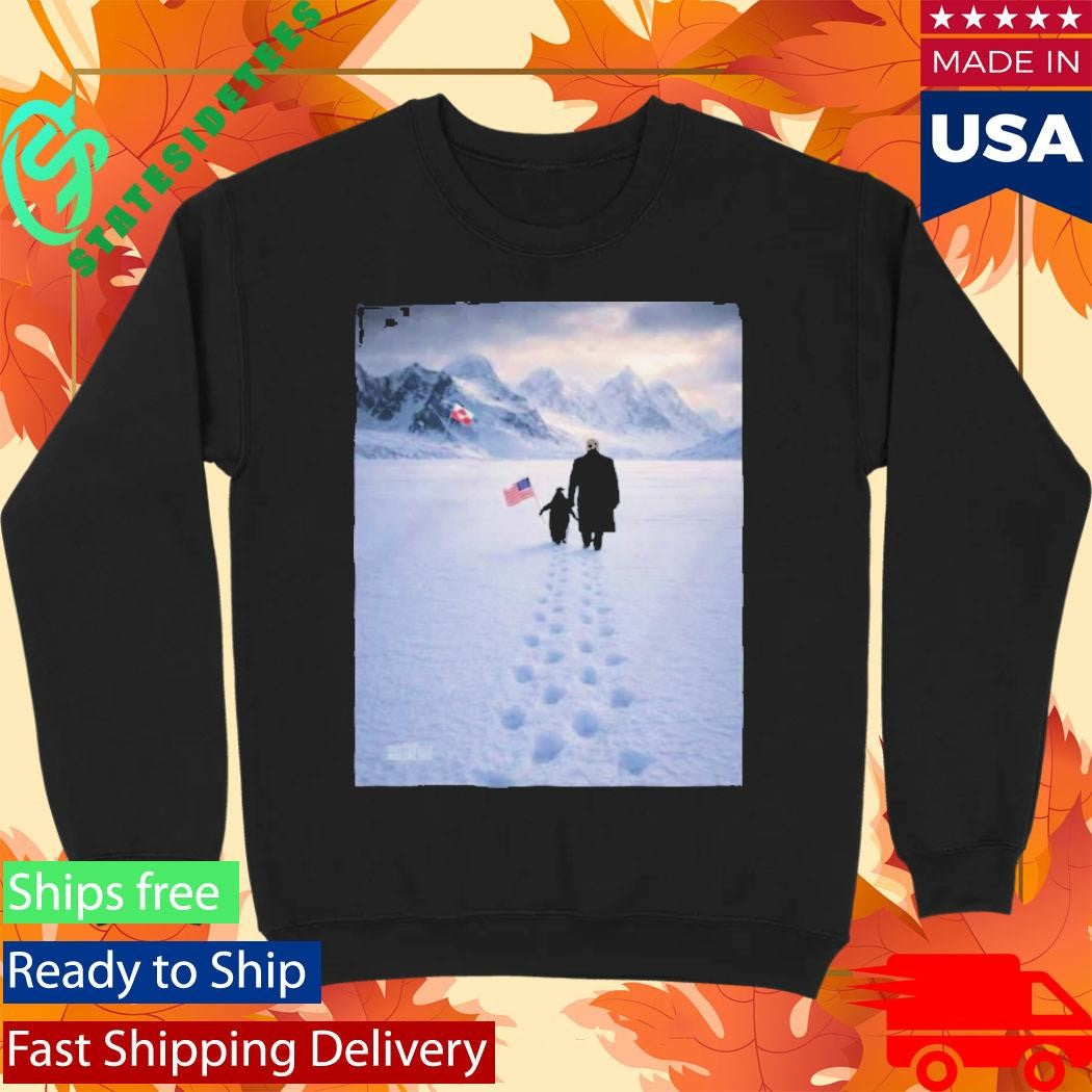 The White House Donald Trump Embrace The Penguin Poster Shirt