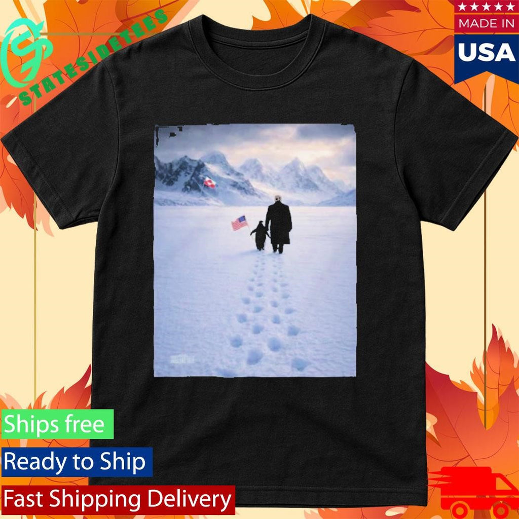 The White House Donald Trump Embrace The Penguin Poster Shirt