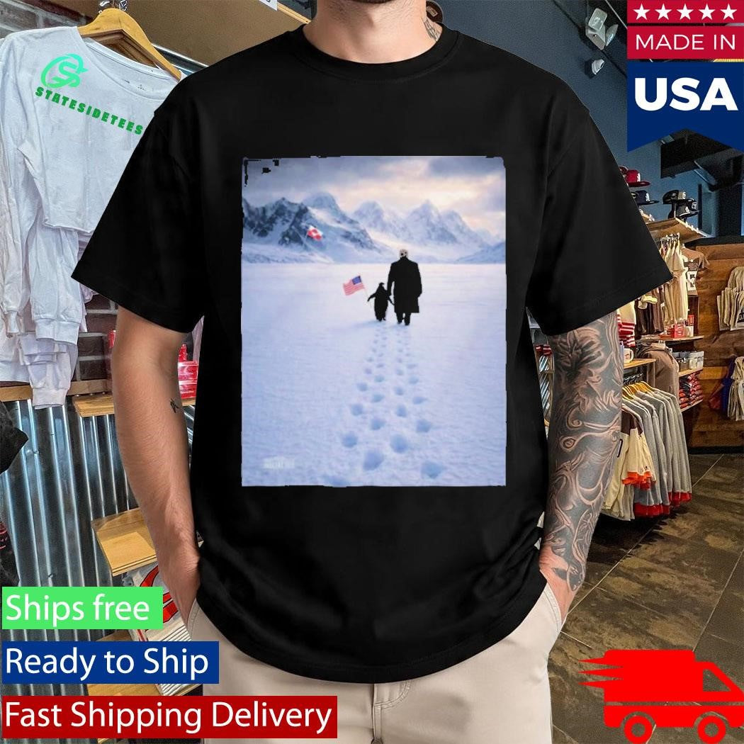 The White House Donald Trump Embrace The Penguin Poster Shirt