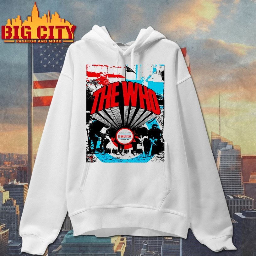 The Who 08-26-2025 Fenway Park, Boston Tour shirts
