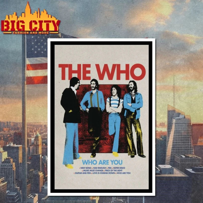 The Who 2025 Who Are You Photo Shirt