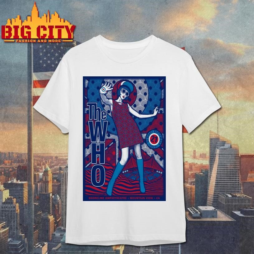 The Who Mountain View Sept 2025 Poster Shirt