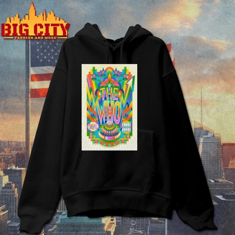 The Who Newark NJ Sept 19, 2025 Poster shirt