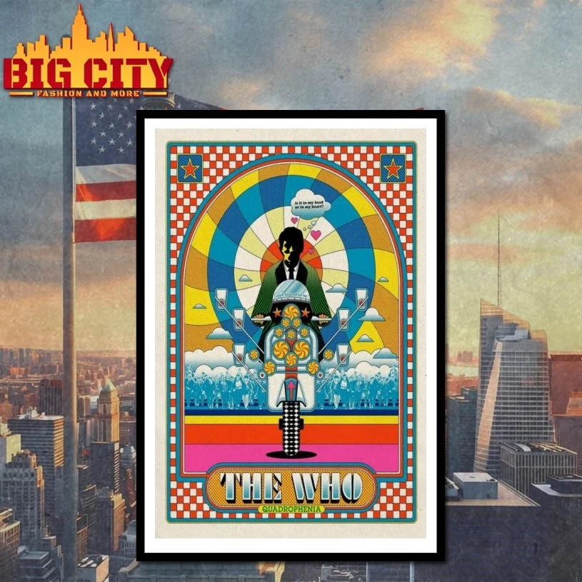 The Who Quadrophenia Poster shirt