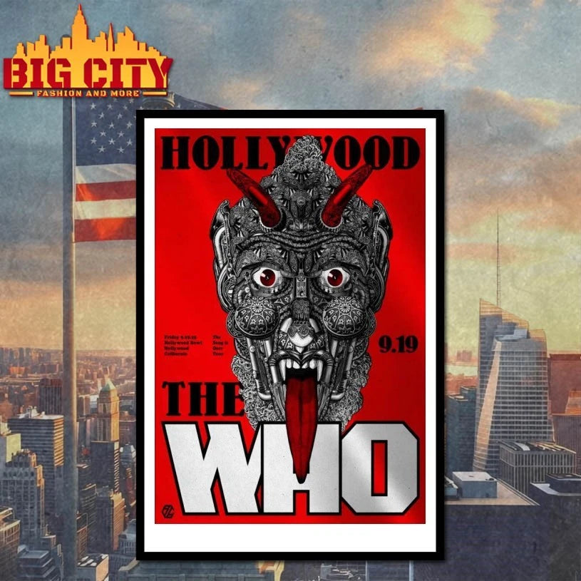 The Who Sep 19 2025 Hollywood Bowl In Hollywood CA Poster Shirt