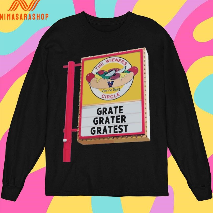 The Wieners Vienna Beef Circle Grate Grater Gratest Shirts