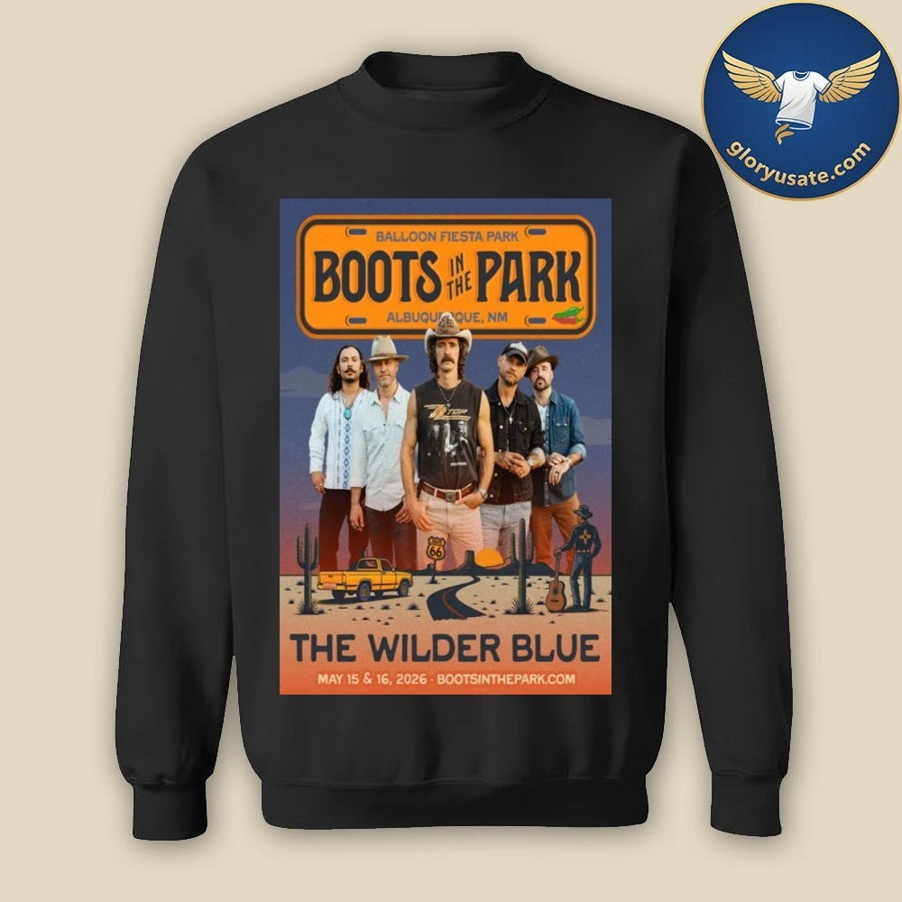 The Wilder Blue May 15-16 2026 Bootsinthepark Poster Shirt
